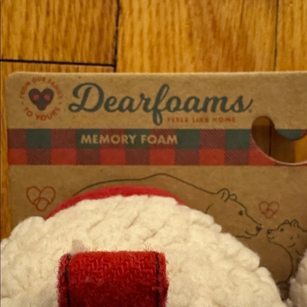 NWT Dearfoams Baby Bear Slippers 6-9 Months